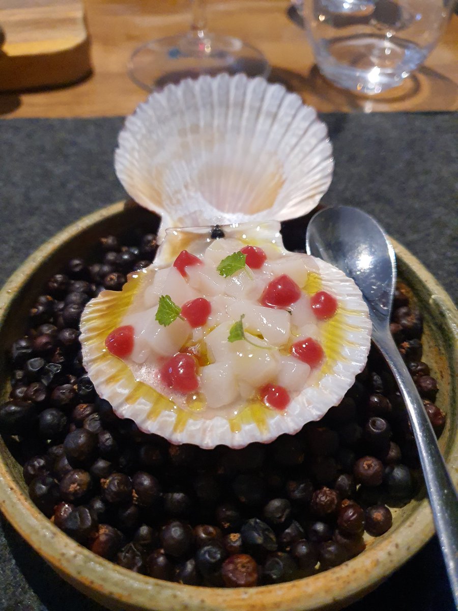 Serial45's tweet image. What a truly divine dish. @oldstamphouse. Upped their game even more since getting the Michelin star, it's been long overdue. The one restaurant that we simply have to book everytime we go to the lake district!! 😋