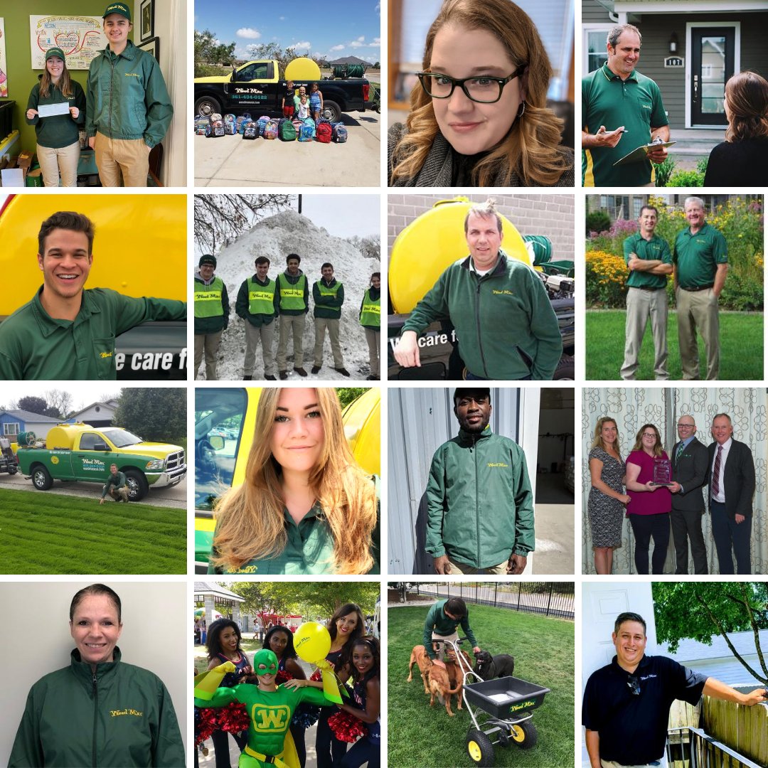 At Weed Man, we promise to treat your lawn as if it were our own and to provide you with honest and open communication. Meet some of the faces behind our brand! Spot someone you know? Tag them in the comments below. #FridayFeeling #lawncare