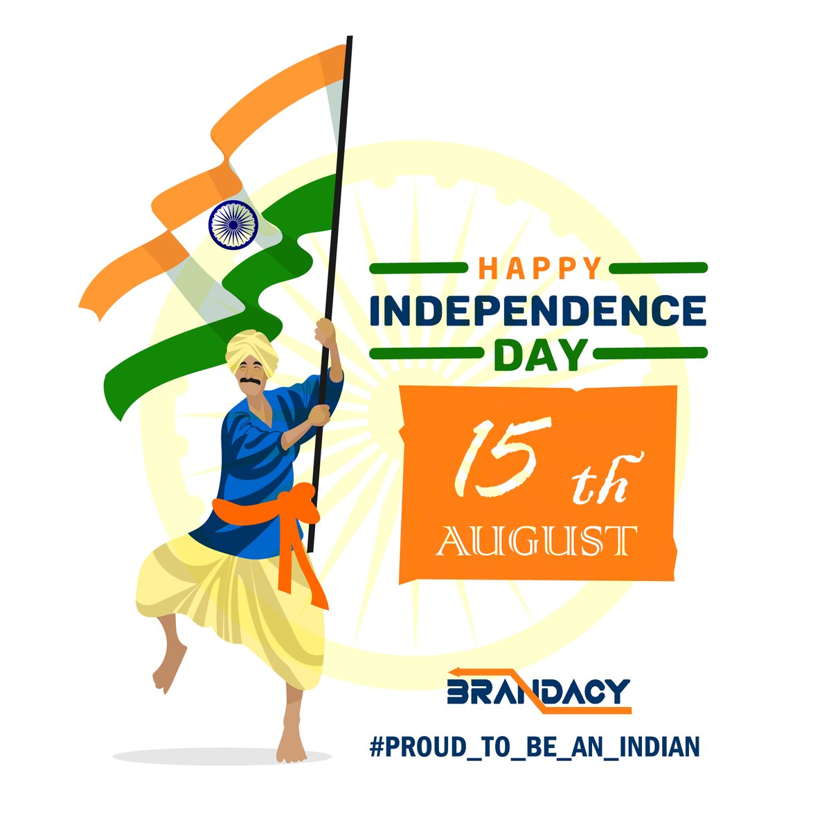 BrandacyIndia's tweet photo. A big salute to all the soldiers who sacrificed their lives for our independence.
Happy Independence Day

#proud_to_be_an_indian

#HappyIndependenceDay #indiaIndependenceDay #brandacy https://t.co/tFcwvZekPl
