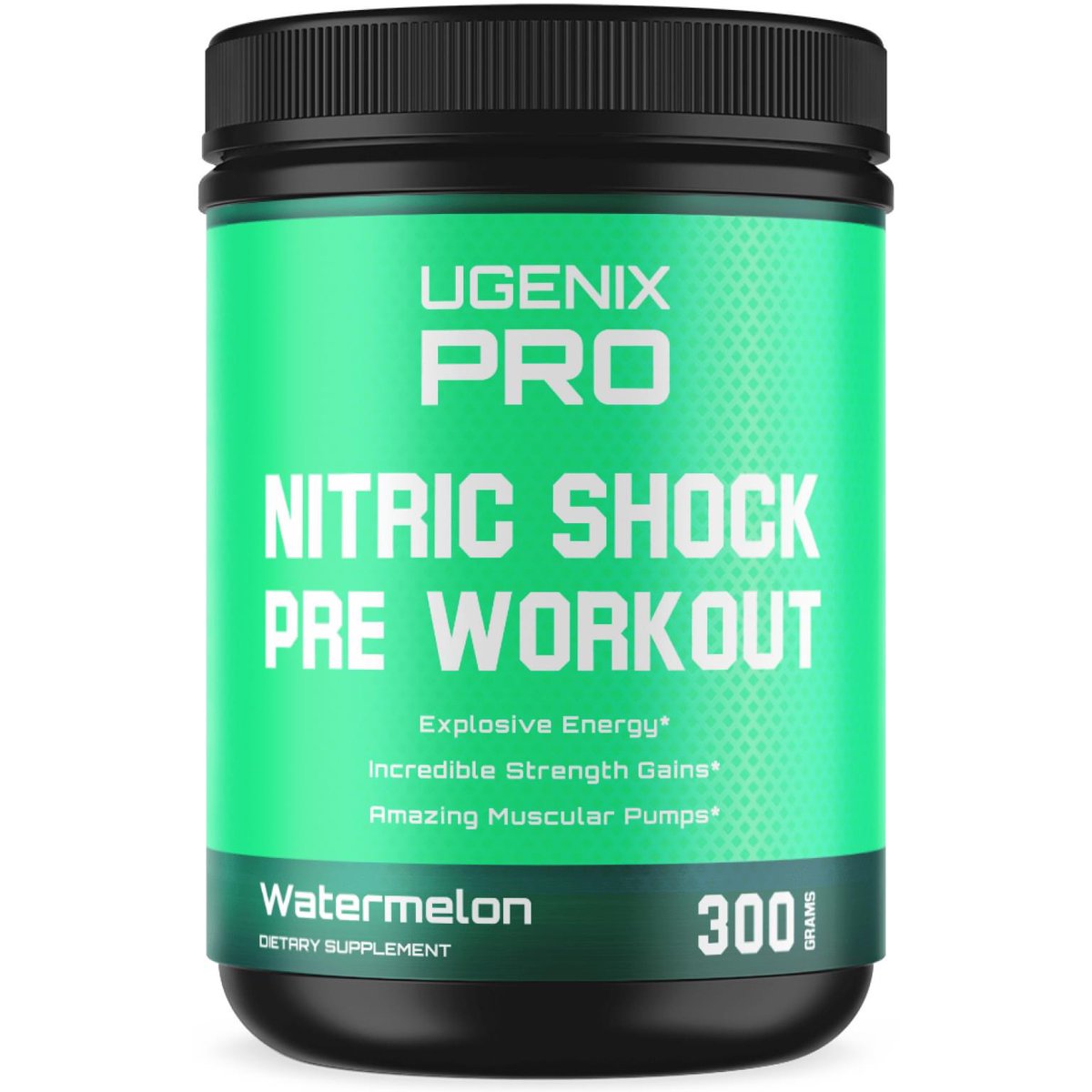 UGENIXPRO NITRIC SHOCK PRE – WORKOUT (WATERMELON)
Only...........$39.95
Take an extra 10% off with coupon code 10PRO10

√ Explosive Energy
√ Incredible Strength
√ Amazing Muscular Pumps
√ Mental Focus