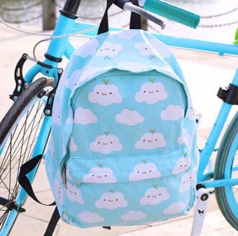 lan wangji:-a cloud baby.-how could i not give him this bag?-i will cry... imagine him being cold to everyone and then he whips this bag out and UWUWUWUWU.-very organized.-has matching folders, notebooks, pencils case, water bottle, and even lunch box.-honestly, very soft.