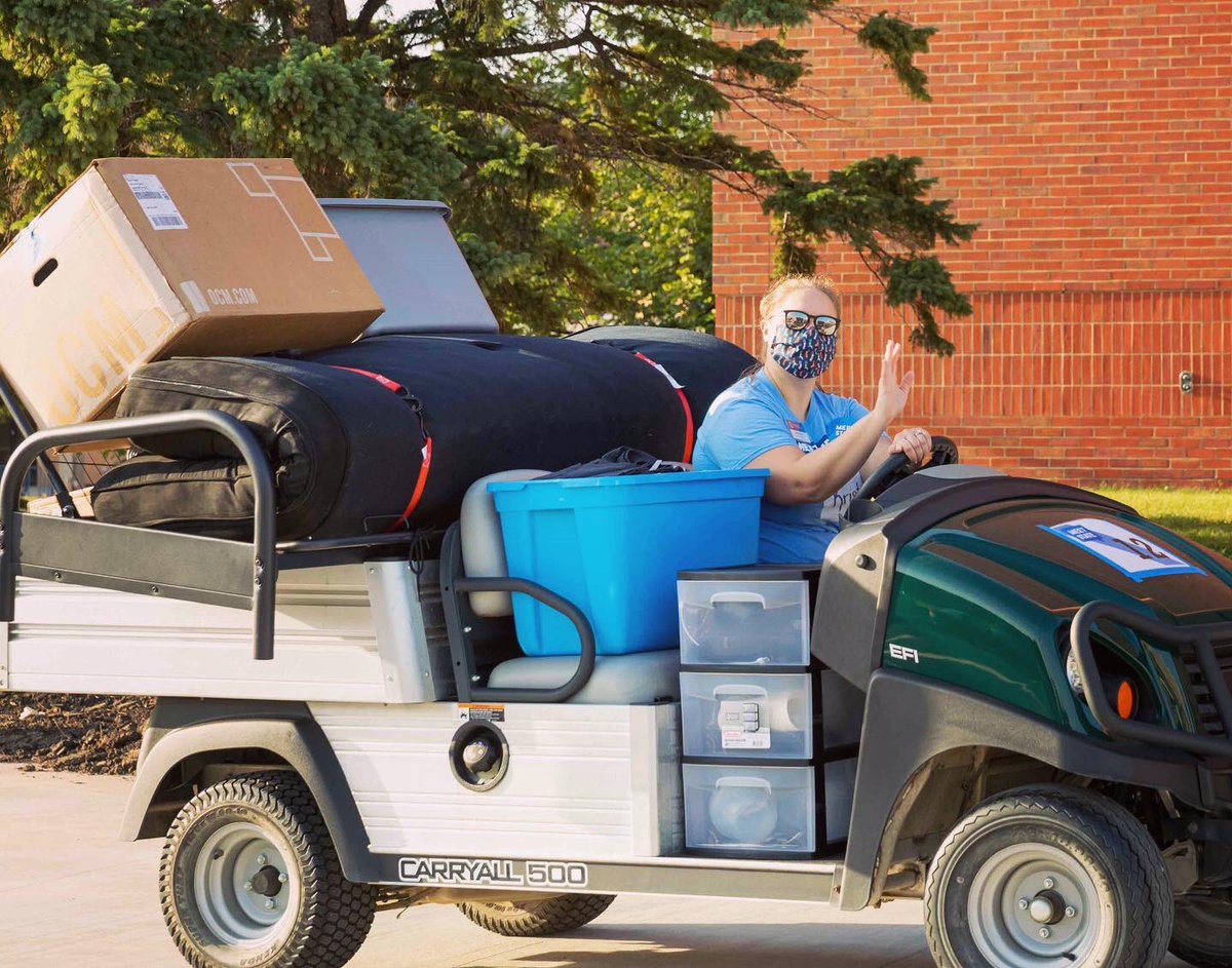 SDState's tweet photo. ๐ฆ New student Move-In begins today and runs through Sunday.
๐ We are so excited to have you all on campus!
๐ฐ Welcome to South Dakota State University, Jackrabbits!
๐ https://t.co/IJa8aXIKdP
#NewJacks20 #JacksRBack https://t.co/ThstD06ygn