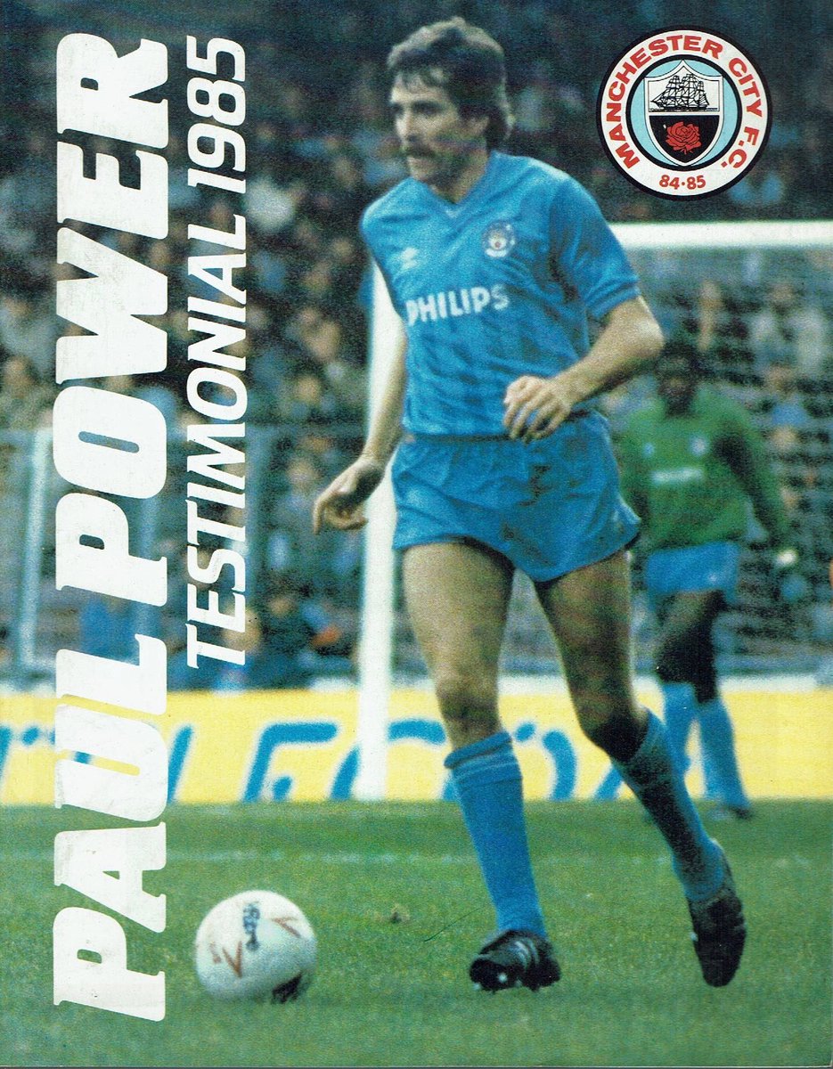#55 Manchester City 1-4 EFC - Aug 19, 1986. EFCs final pre-season friendly saw them head to Maine Road for the testimonial of one of their new signings, Paul Power. Power had just left City after 11yrs. EFC won 4-1 with 2 goals from Paul Wilkinson & 1 each from Sheedy & Aspinall.