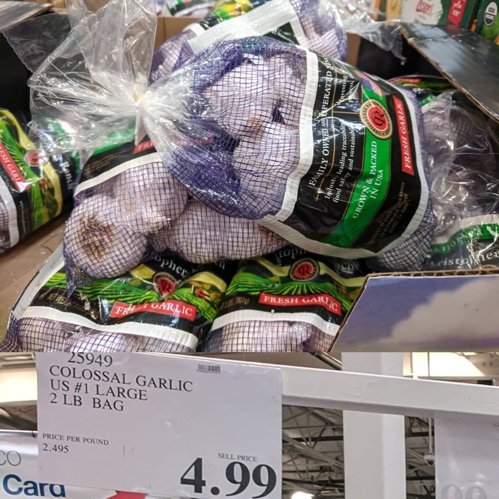 olli on Twitter "2lb bag of christopherranch California garlic, 4.99