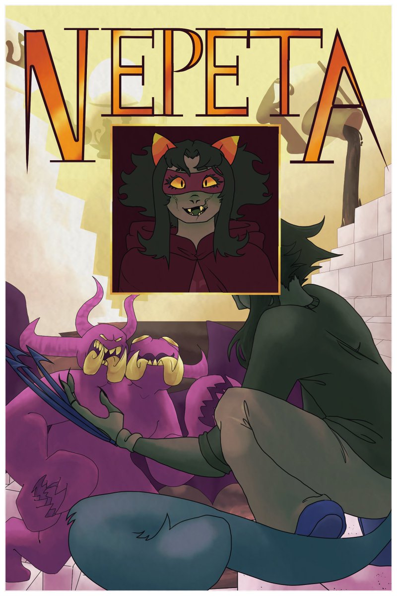 misliving_214's tweet photo. my piece for the @nepzine !!!  just a fun lil warrior cats book cover parody 0v0 i had so much fun with this and everyone's pieces turned out amazing so totally go check out the rest of the zine :D!!! https://t.co/K2tyMK1FQm