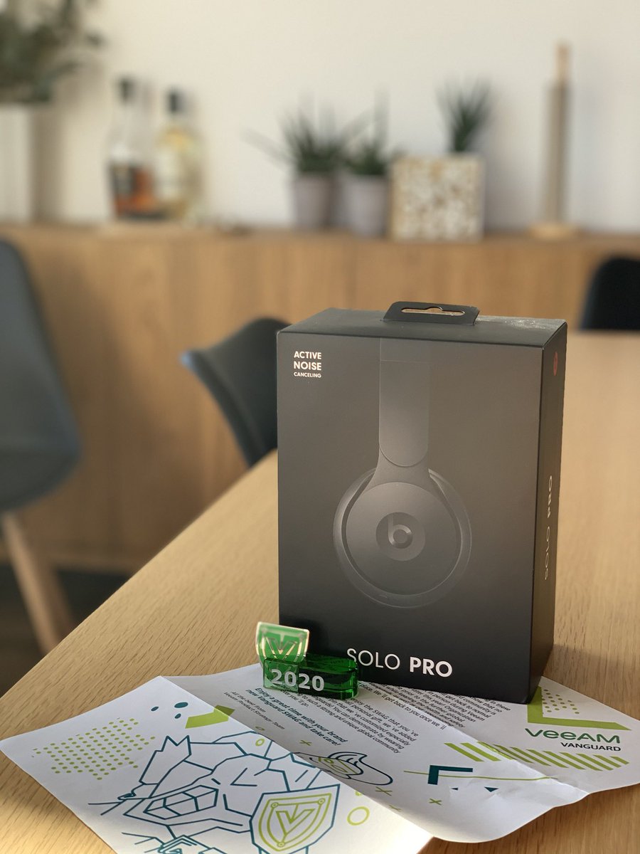 Swag alert! #Veeam helps us #VeeamVanguard stay connected during different times!