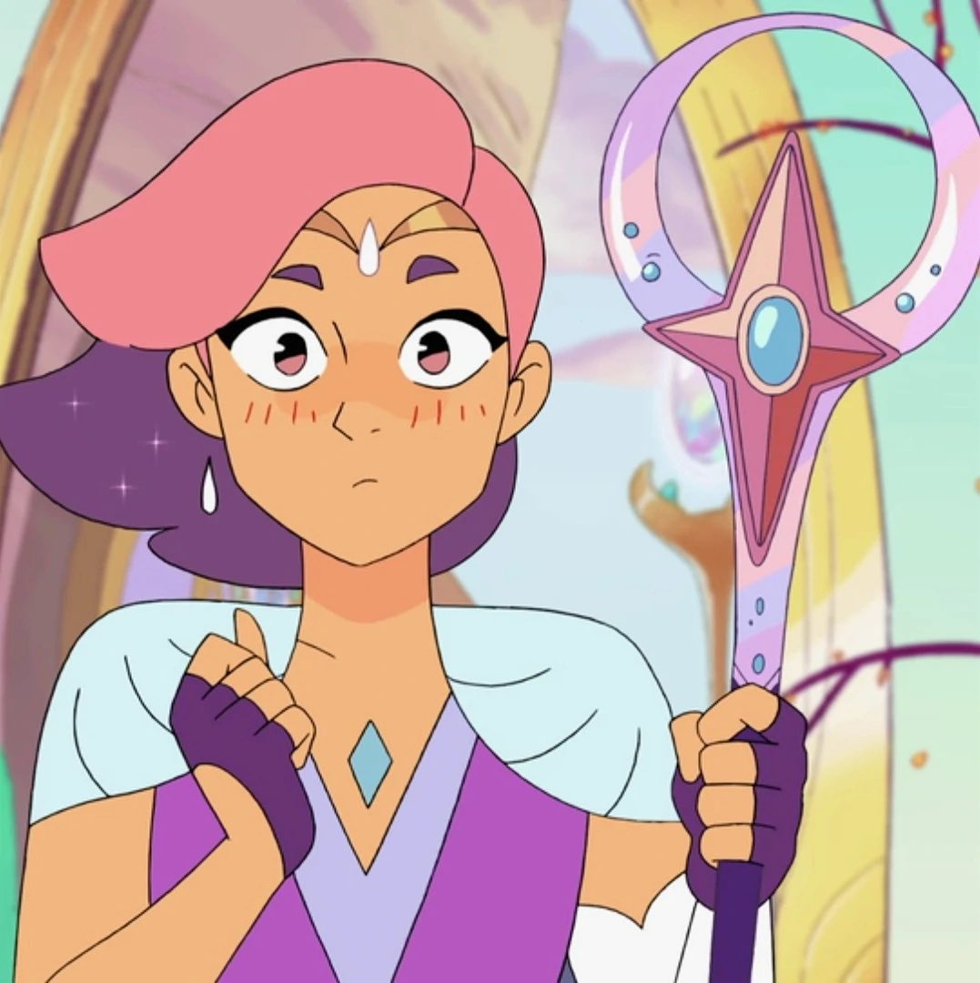 glimmer, she-ra and the princesses of power, confirmed on twitter by the creator