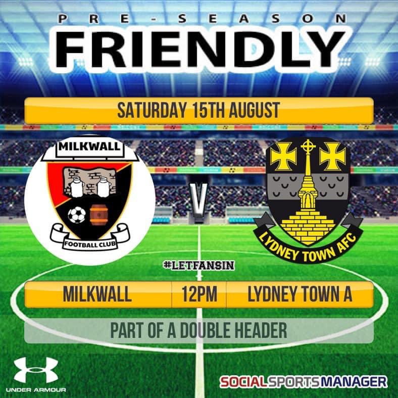 MilkwallAFC's tweet photo. Super Saturday 

Double Header for Milkwall tomorrow 

Bar open from 12pm and social distance guidelines will be in place.

Game on

#UpTheWall https://t.co/GcnHAONRcu