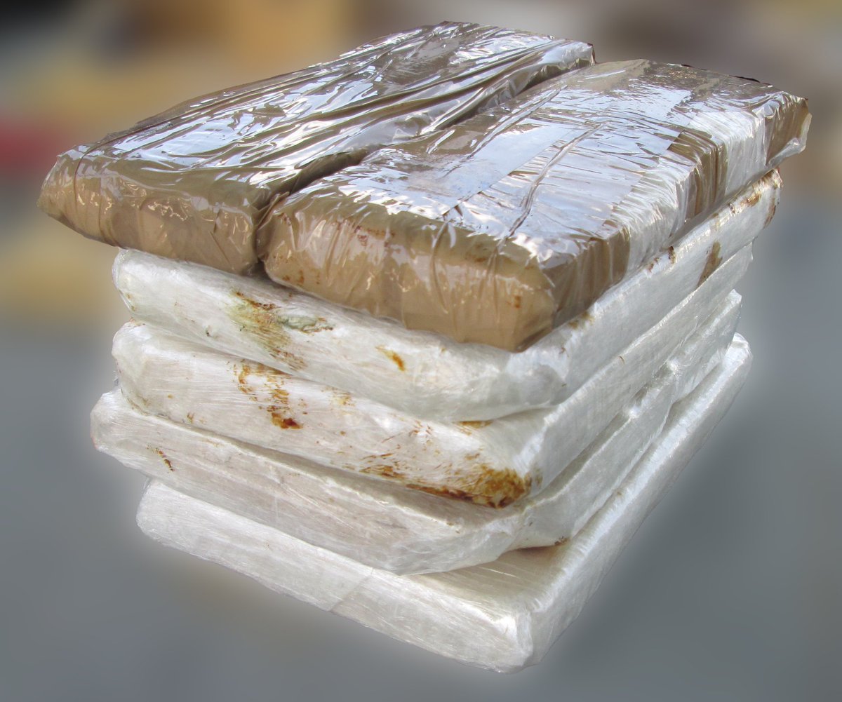 USBPChiefRGV's tweet photo. HEROIN SNIFFED OUT AT THE CHECKPOINT: A #USBP K-9 led agents to the discovery of over 10 lbs. of heroin concealed in the luggage of a bus passenger at the Falfurrias checkpoint. The drugs are worth more than $350K. 
https://t.co/XT8e9zlcjA https://t.co/dkwlgDBmhR