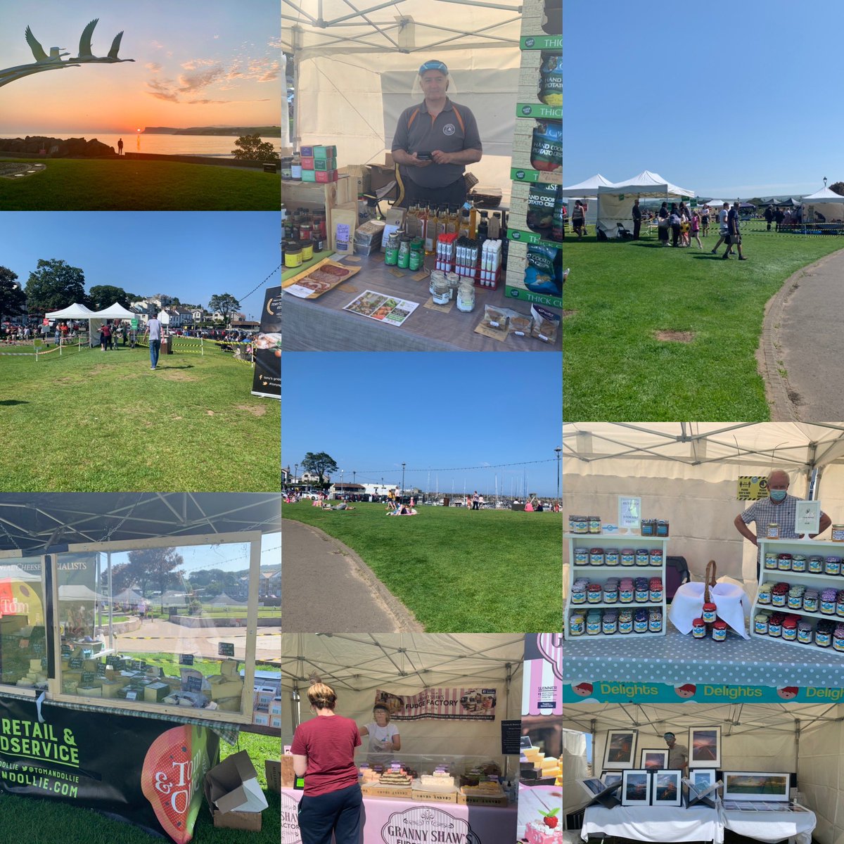 Thanks to everyone, visitors, traders, staff, volunteers and ccgbc for their support for our first market of 2020 today! 

Weather permitting the market will return to Ballycastle seafront again on Fri 21st August.