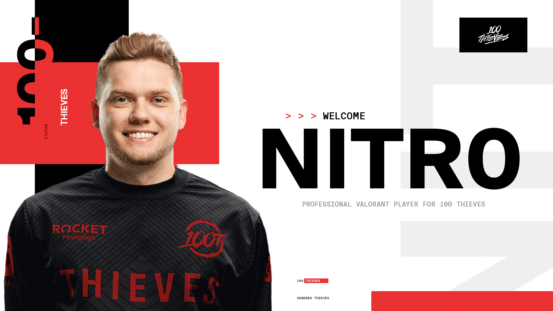 [CSGO] nitr0從CSGO退役轉型Valorant並加入100T