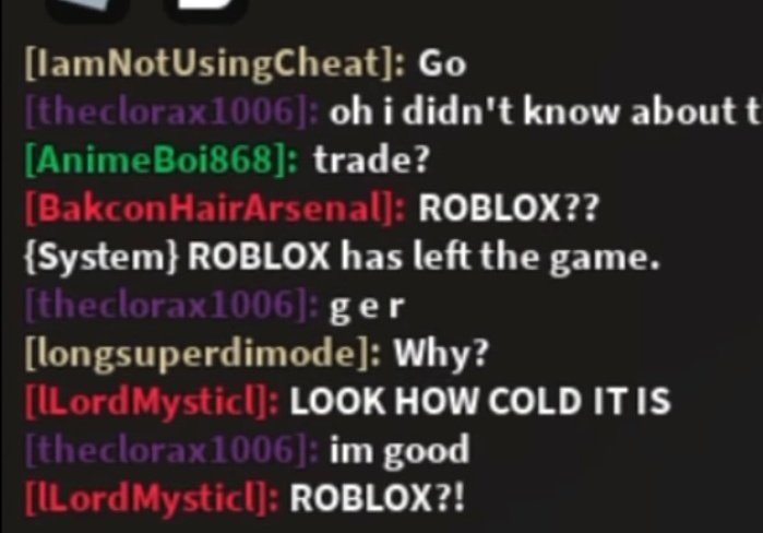 Lord Cowcow On Twitter According To Roblox Server Lists Being Out Of Order Is A Glitch Https T Co Qtcjxa8ln5 - roblox trade system glitch