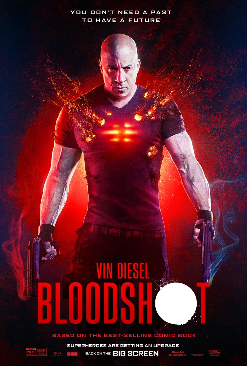 BLOODSHOT released March 13th and had a 4-day theatrical run, so we're bringing it back! See <a href="/Bloodshot/">Bloodshot</a> starring @VinDiesel on the big screen starting 8/20 and earn double points! Get tickets now: bit.ly/3fUTlSS
