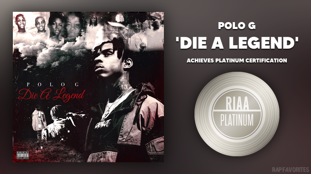 Rap Favorites on X: Polo G's debut album 'Die A Legend' is now