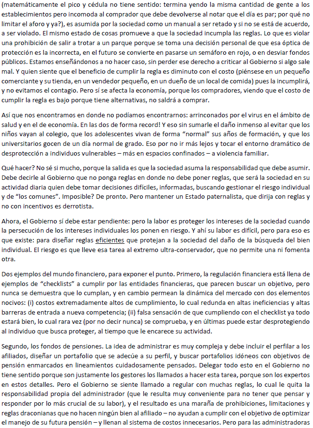 DiegoJaraCol's tweet photo. Irresponsabilidad: virus, encierro y gobierno. https://t.co/oZFMSR6HOG