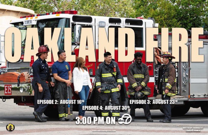 A few years ago, <a href="/dayswithzahrah/">Zahrah Farmer</a> began a behind the scenes journey alongside the proud women and men of the Oakland Fire Department — from life in the firehouse to our direct service in the #Oakland community. Check out the newest episode on <a href="/abc7newsbayarea/">ABC7 News</a> this weekend. #OFD