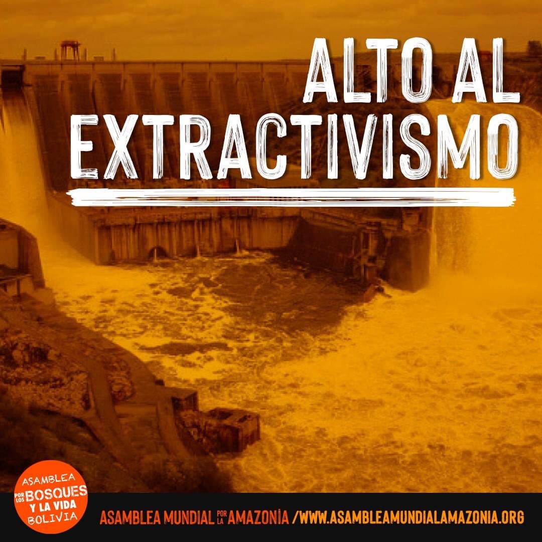 #AsambleaMundialAmazonía
#Amazonízate
#AmazoníaSinFuego
#AmazoníaSinExtractivismo
#SOSAmazonía
#SOSChiquitanía