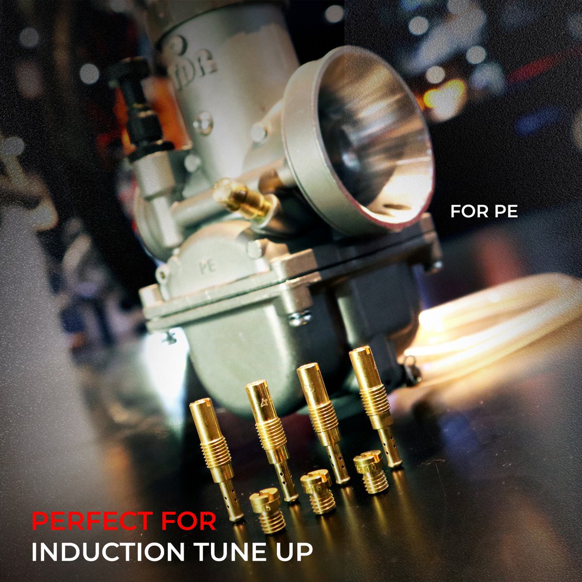 TDR_RACING's tweet photo. TDR Main Jet &amp; Pilot Jet made with finest material and manufactured with precise design to modify carburetor for racing or daily use.
Main Jet : https://t.co/uBMAj9SWry
Pilot Jet : https://t.co/MDmdkegf8G
.
#HighPerformanceCompleteSolutions #UpgradeYourMotorcycle https://t.co/e8iQm2zfbq
