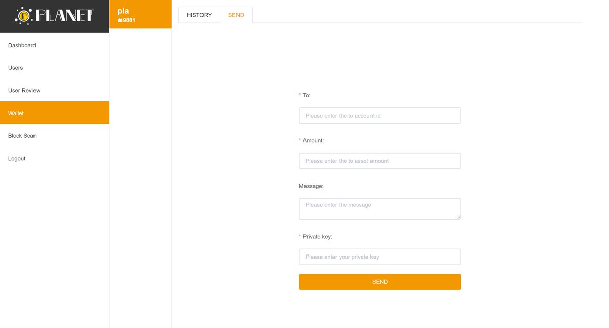 member_planet's tweet image. We almost complete making PLANET-mainnet Products.
This interface will use Payment and send-receive coins.
this will be future blockchain banking and payment methods.