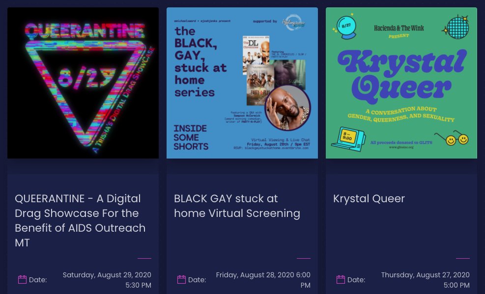 day__bliss's tweet photo. Celebrating small wins, this week we had our first 3 promoters add events on the platform! Users are using
@QueeeryHQ for its intended purpose, our customer acquisition strategy is working.
#LGBT #QueerEvents #LGBTEvents #Queeery https://t.co/tF7FVVmg9b