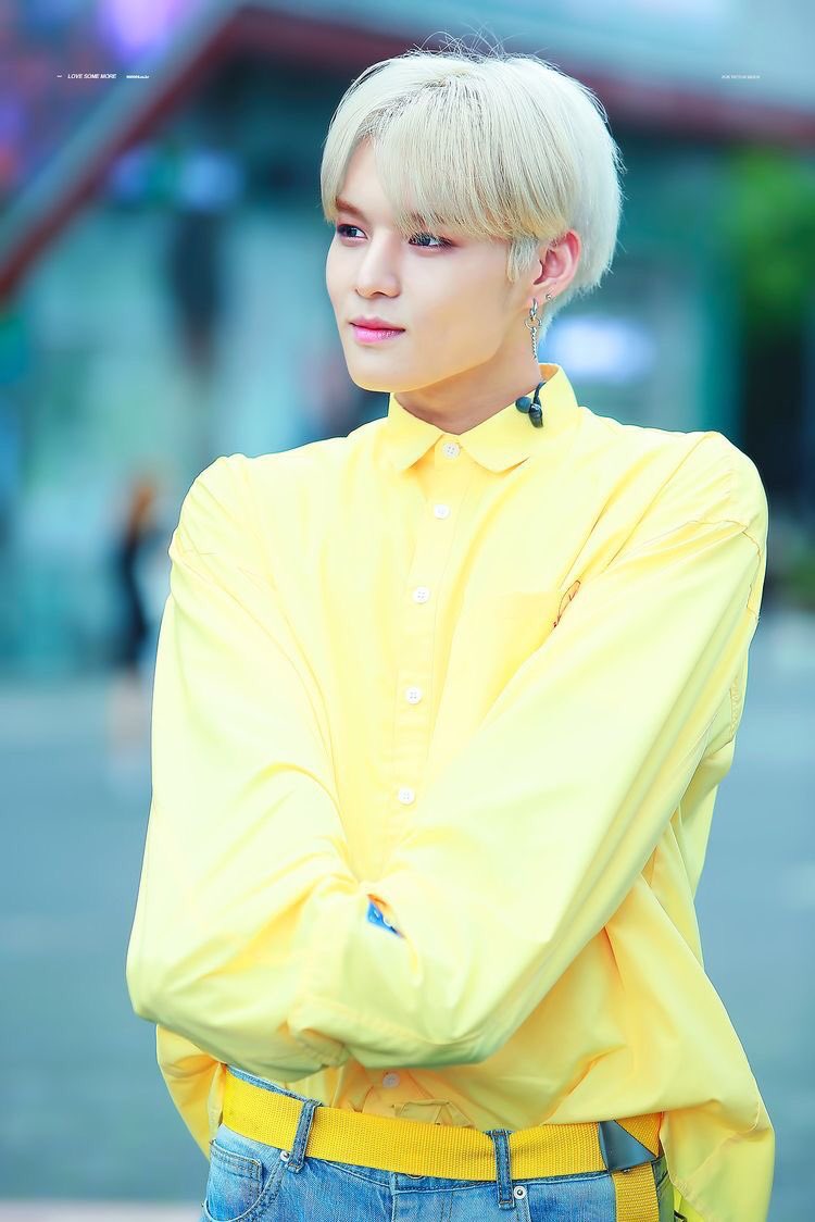 — Lim Sejun with blonde hair; a long thread  #VICTON  #빅톤