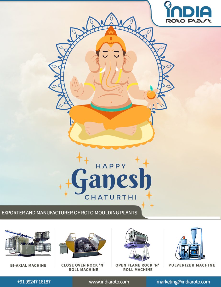 IndiaRoto's tweet photo. We heartily wish Lord Ganesha fills your home with prosperity and fortune. Best wishes on Ganesh Chaturthi.
#ganesha #ganeshchaturthi #ganpati #indiaroto https://t.co/6tbaaG7Itq