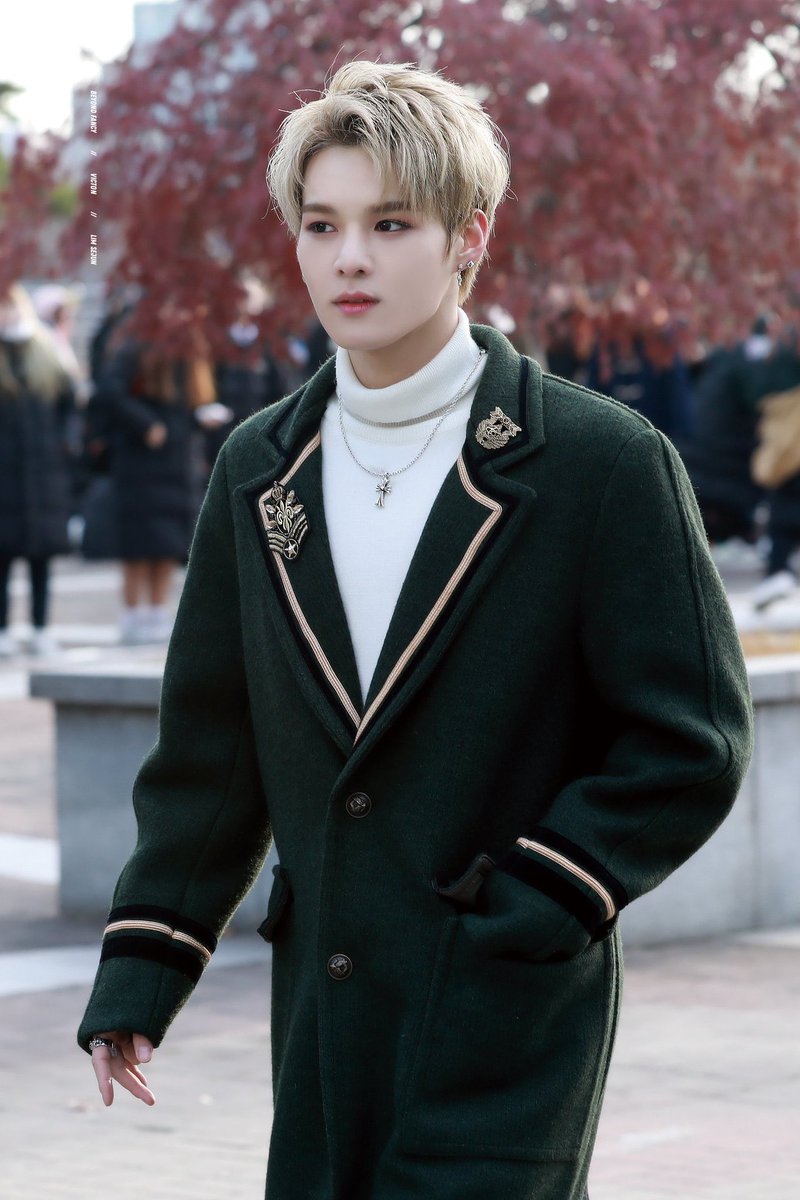— Lim Sejun with blonde hair; a long thread  #VICTON  #빅톤