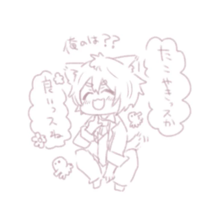 @twtwtsukuneeee 落書きに興じてましたね…?
間に合わせたいはずなのに私は…一体…!!! 