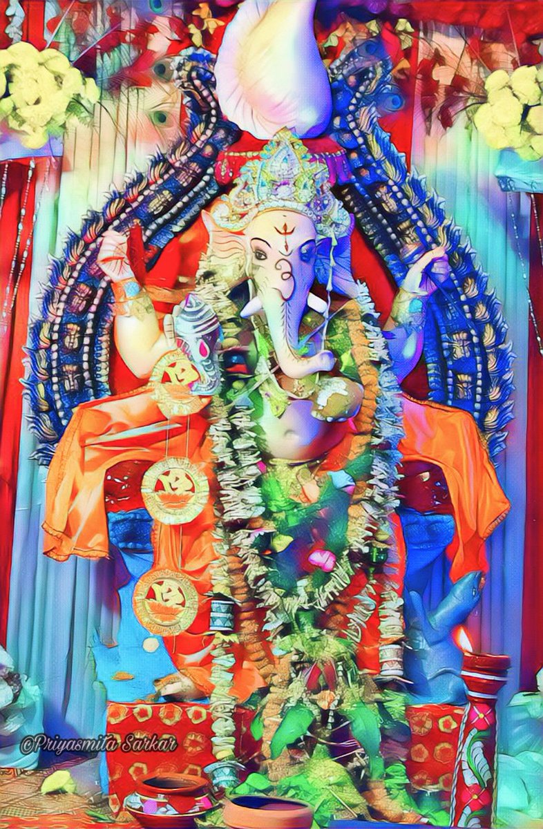 PriyasmitaS's tweet photo. Ganpati Bappa Moreya ❤

#GaneshChaturthi2020 #GanpatiBappaMorya #ganeshchathurthi #ganpatibappa #GaneshPuja #like4like #FollBack https://t.co/B4DZnhSGDq