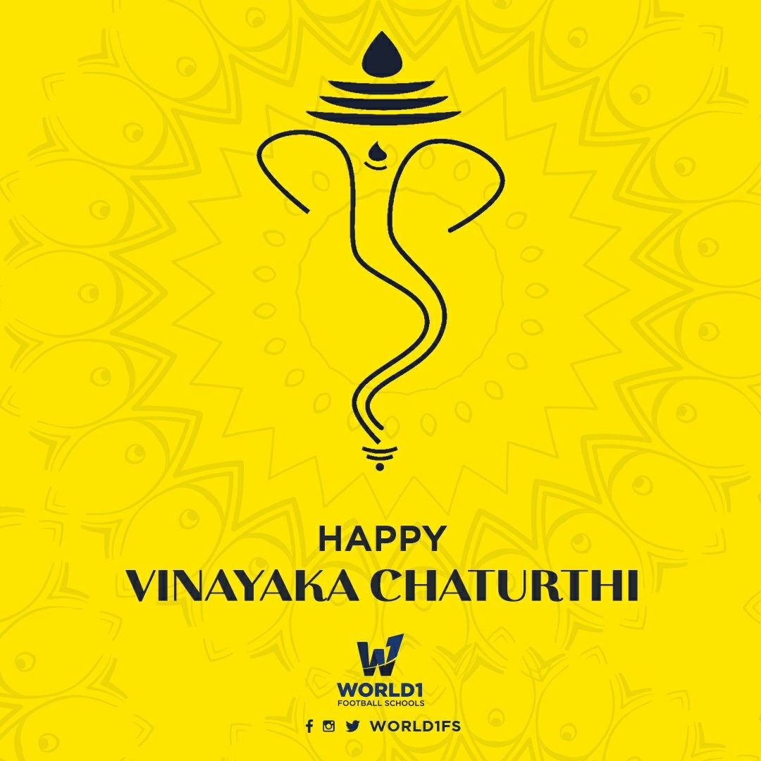World1FS's tweet photo. விநாயகர் சதுர்த்தி வாழ்த்துக்கள்!

#VinayakaChaturthi #World1FootballSchools #Chennai #World1FS #Grassroots https://t.co/Mpua78mRM5