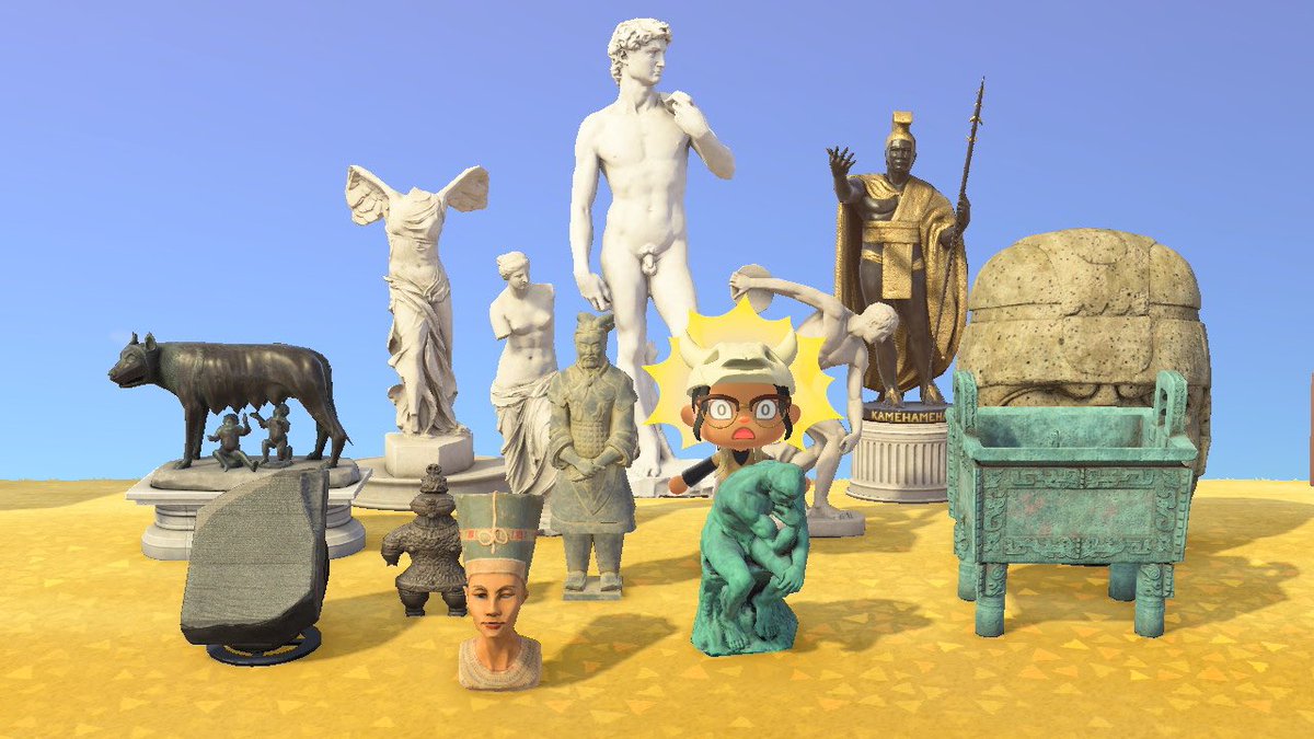 jaecrossings's tweet photo. ✨ STATUE SET GIVEAWAY ✨
1 winner will receive all 13 redd statues!

- rt &amp; like
- must be following @jaecrossings
- ends in 24 hours
- optional: tag a friend or say hi :)
#ACNHgiveaway #ACNHgiveaways https://t.co/dbgoMbEJKj