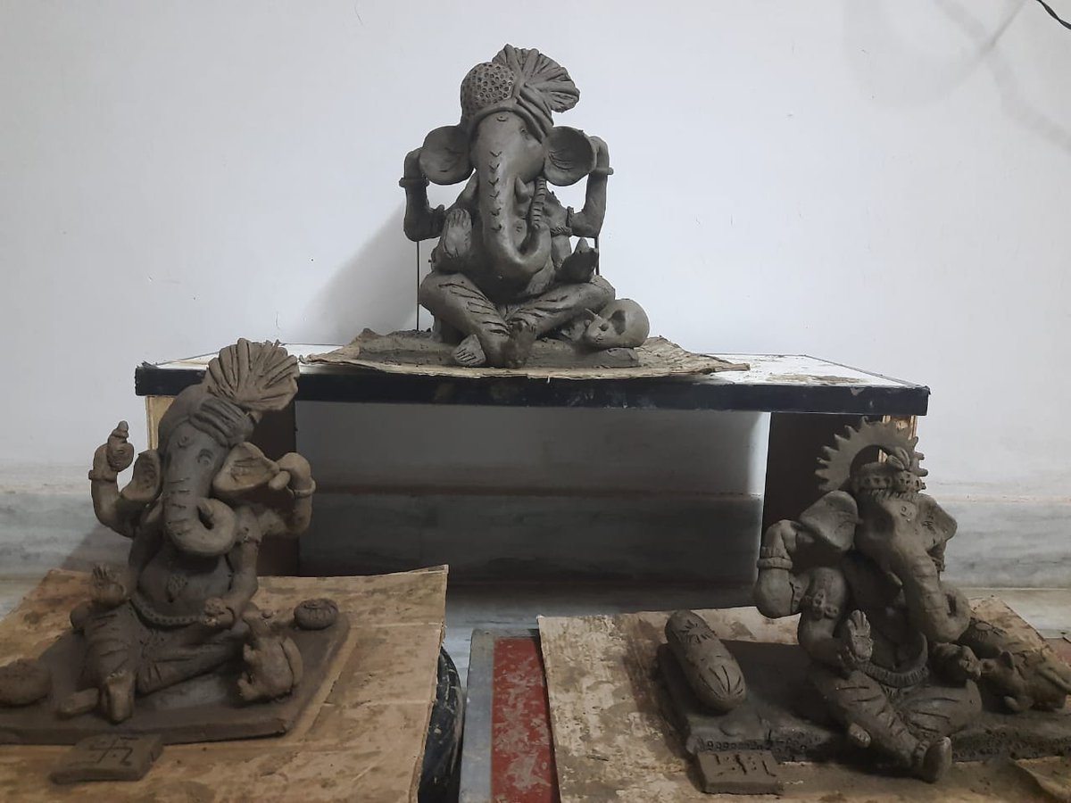veduceapp's tweet photo. Wishing you all Happy Ganesh Chaturthi. Here we are celebrating Ganesh Chaturthi with handmade eco-friendly Ganesha to save our environment.
Veduce - Online Home School
#ganeshchatuthi #saveenvironment #nature #ecofriendlyganesha #veduce #thefuturisticschool #sbseeasydashboard https://t.co/YhoTcekQBf