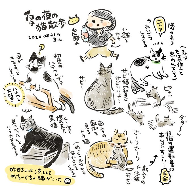 猫散歩のtwitterイラスト検索結果 猫散歩のtwitterイラスト検索結果