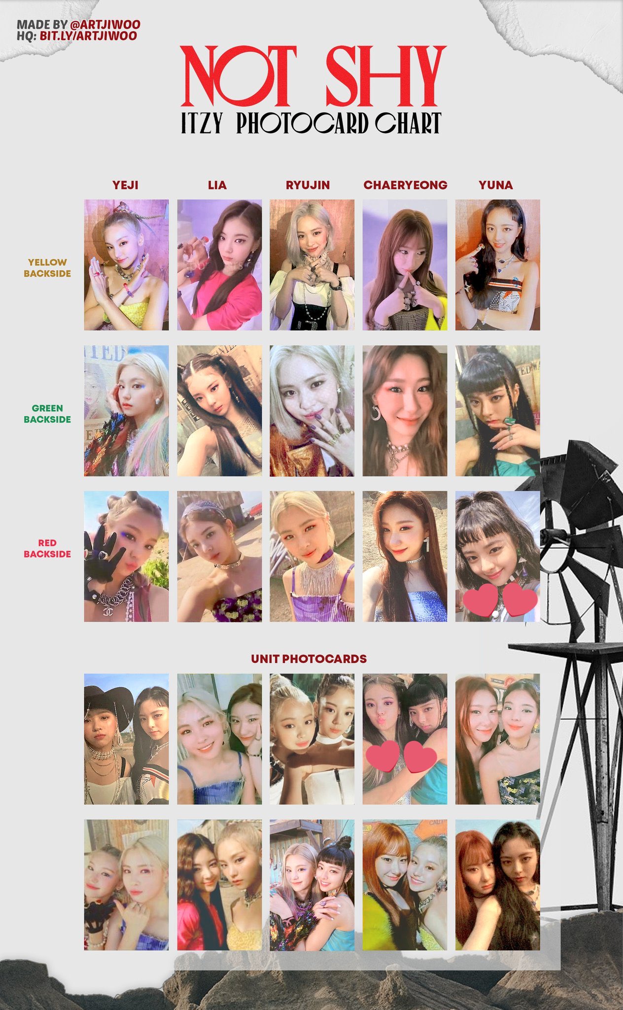 チェリョン トレカ Notshy こすら itzy チェリョン トレカ Notshy こすら itzy