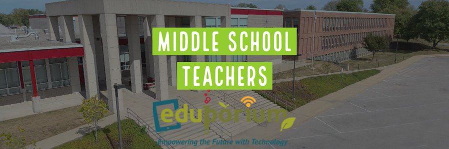 Eduporium's tweet photo. If you're a #middleschool teacher looking for ideas or advice for how to navigate #distanceleanring or #hybrid learning, subscribe to our middle school #teachers list to extend your #PLN!
Link: https://t.co/gHevkMMT5P https://t.co/qduaHQrLfU