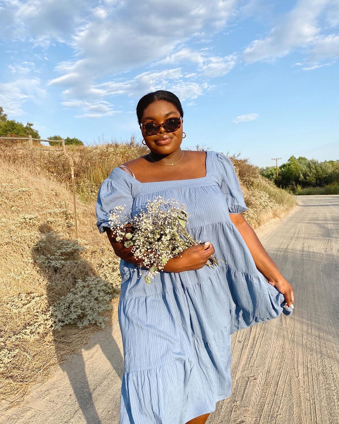 Lulus denim blue best sale dress