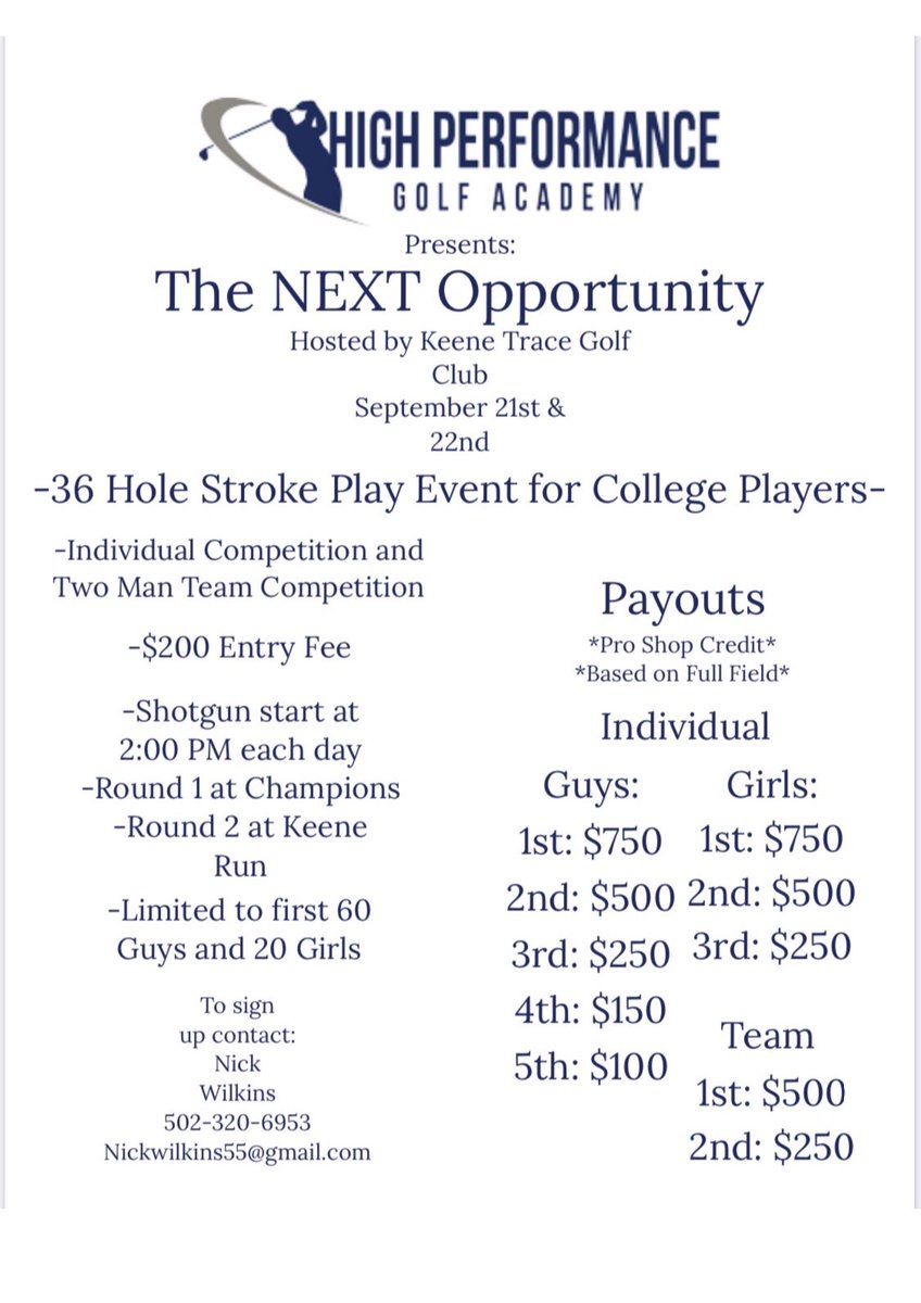 Attention all college players 👀⬇️