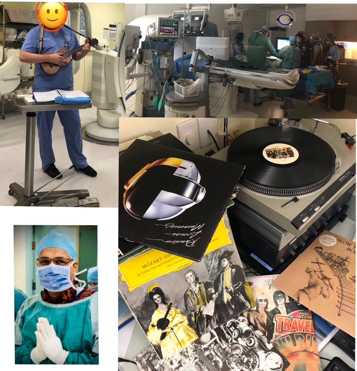 socpedsir's tweet photo. #FridayFoodForThought
#pedsIR can be tough but also lot of fun!!
Besides helping lives and restoring smiles, the best bits of my #worklife:
lots of #Food and #coFFee
And a #Fantasticteam!
(&music& the record player!!)
#grateful
Thx๐๐ฝ@socpedsir for the chance to #TweetForAWeek https://t.co/Ij6wlkbA2l