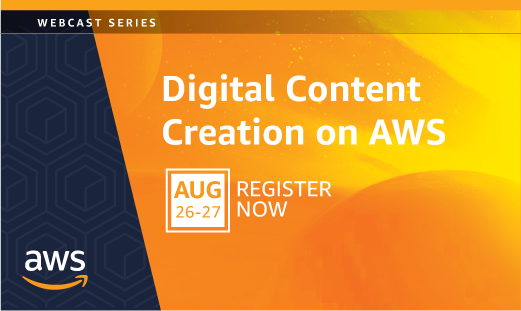 postPerspective's tweet photo. Check out @awscloud's Digital Content Creation #Webcast Event, Wed. & Thur. (Aug. 26-27). Content includes a Panel moderated by our own Randi Altman -
#VirtualWorkstations: The Must-Have Studio Essential!
Info Here:๐https://t.co/2GMWRyGYll
@thinkboxsoft @nvidia @tangent_anim https://t.co/MQCpnTSva1