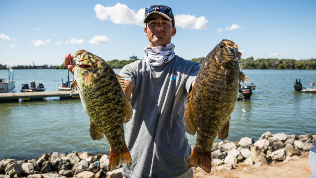 hughcfishing's tweet photo. Managed to get 4th place in the Toyota Series on Lake Erie!!! Want to say thanks for all the messages, texts, and calls! I’ll post more pictures from the tournament when I get them. @6thsensefishing @castawayrods  #bassfishing #fishing #largemouthbass #largemouth #smallmouthbass https://t.co/iZcEIh2PAX
