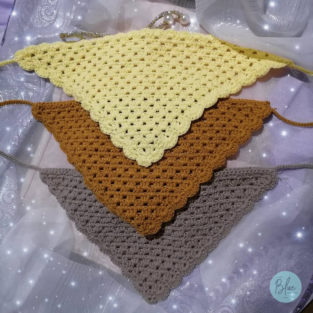 TheBlueApparel1's tweet photo. Introducing our Classic Bandana/Kerchief✨

Get yours NOW!
PHP 120
BUY 3 for PHP 300

Available in 3 colors.
More colors will be added SOON!
DM is for inquiries📩

Instagram:
https://t.co/MYounjvyse

#crochet #OOTD #crochetbandana #handmadewithlove #lookingforph #kerchief https://t.co/DXFKlxTq0v