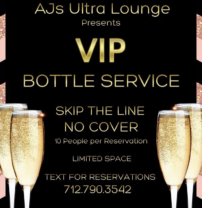 Limited space! Act now! #PartyAtAJs