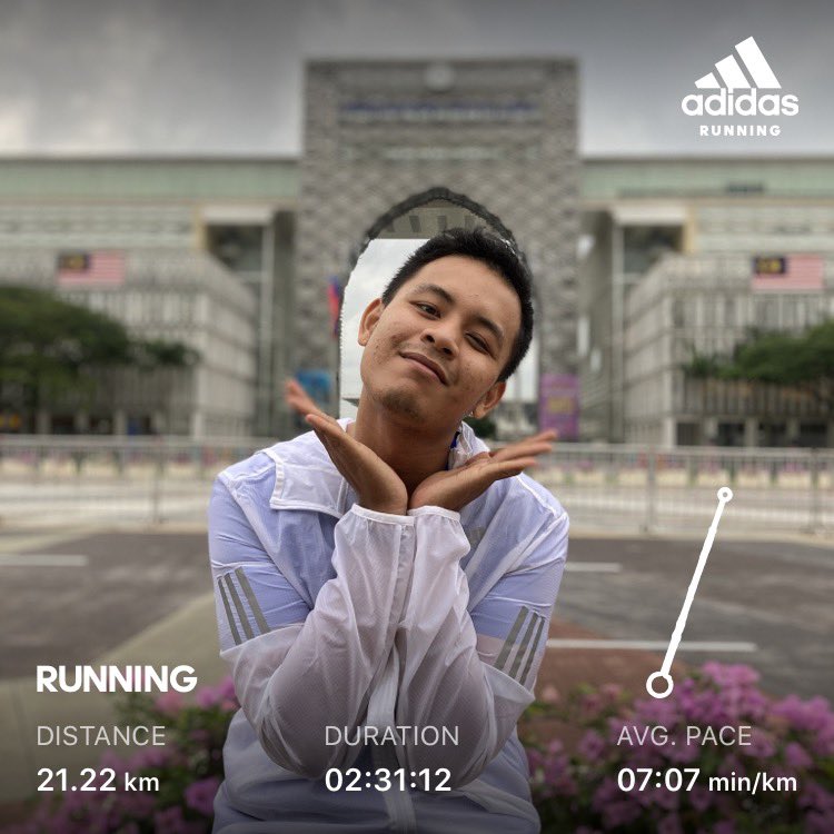 muhdfirzuan's tweet photo. morning long run with @Samirfan96 & @ihsan2214 checked ✅.
“thanks korang sebab sudi teman aku pagi ni 😂”
#AdidasRunning
#AdidasMY
#Adios5 https://t.co/1P7iQugPpL