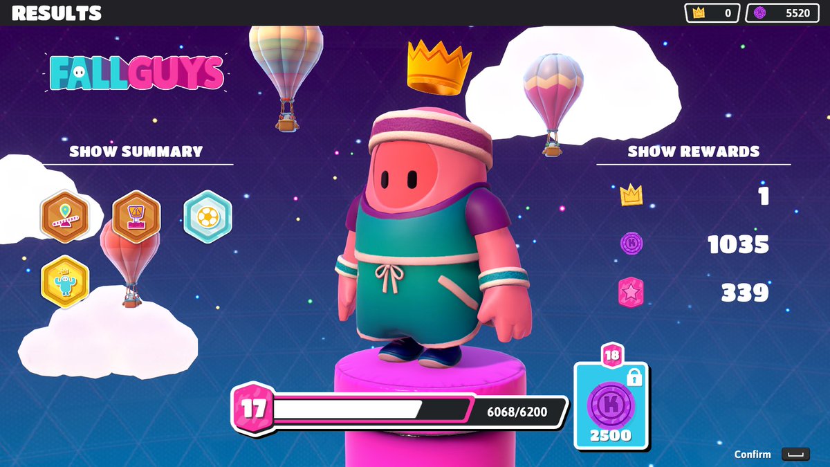 TheRealRezkel's tweet image. First Win with only a few hours gameplay time, guess I'm better than Tim (bet I'm the first to make that joke)

#FallGuys #GottheCrown #timthetatman