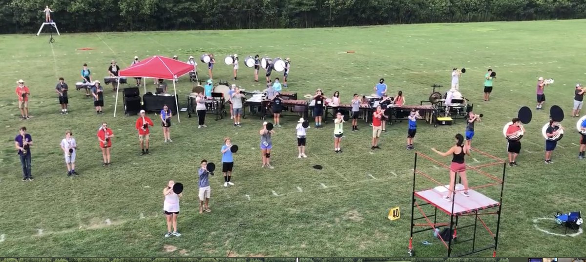We hate to miss cheering on <a href="/smmhsfootball/">Signal Mountain Football</a> tonight... but were so excited to FINALLY have the entire band together for rehearsal yesterday! We are so proud of our band students for their hard work, maturity, amazing attitudes, &amp; perseverance during this crazy time. #SMMHSsoars