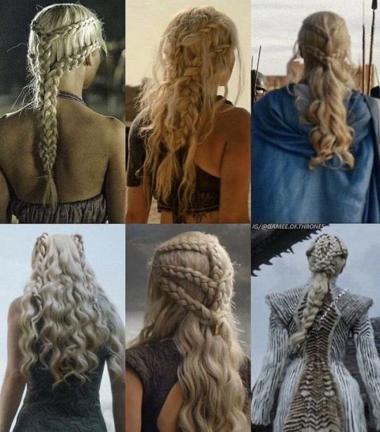 try some of these from GOT and the medieval era instead of box braids and locs!