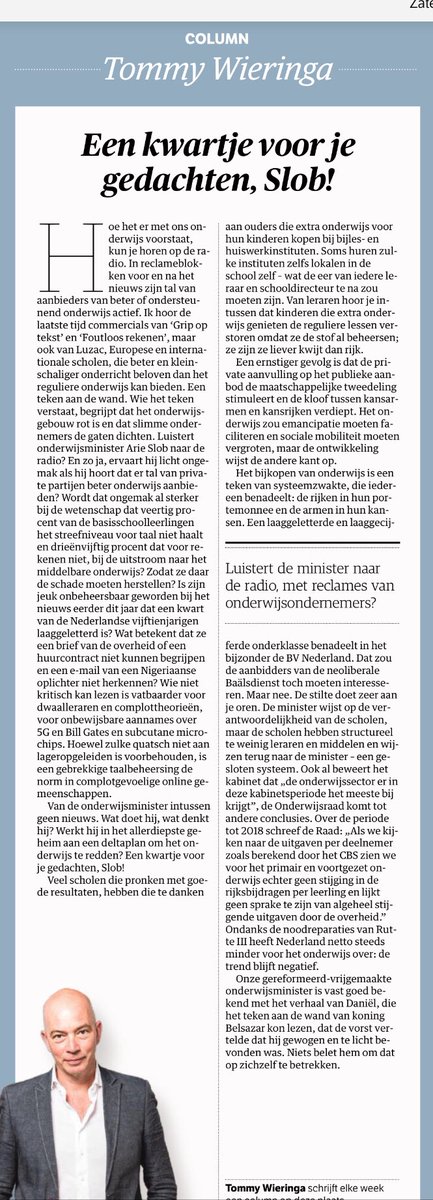 Tommy Wieringa in <a href="/nrc/">NRC</a>