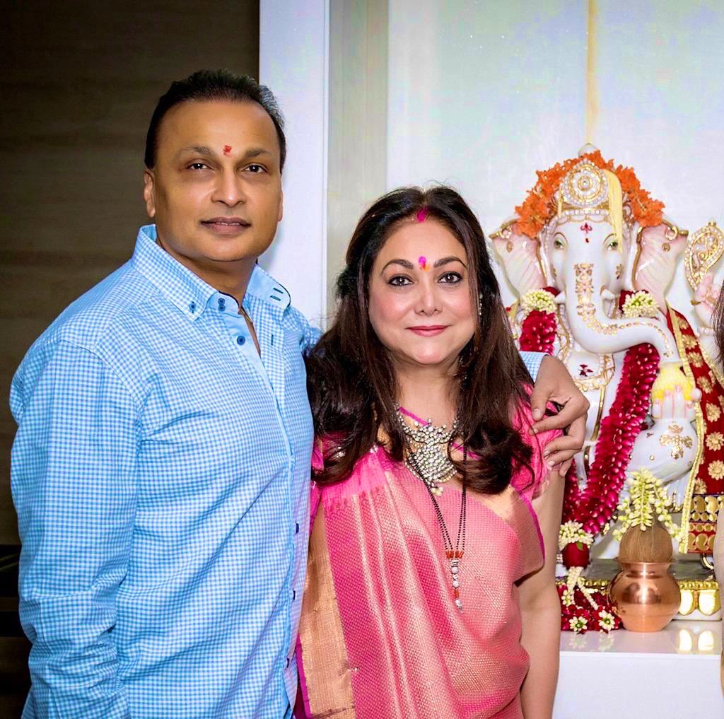 AmbaniTina's tweet photo. You are Vignaharta, destroyer of all evils and obstacles. O Lord of new beginnings, we seek your blessings to tide over these testing times, deliver us from our troubles, and restore good health to humanity and balance to the world.  
Jai Ganesha 🙏
#HappyGaneshChaturthi https://t.co/MgoKYYZGDo