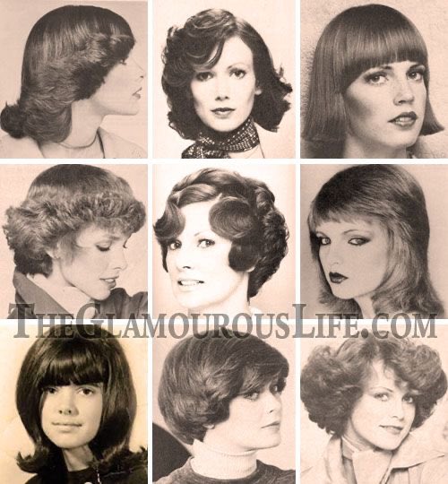 70s sleek straight hair will never go out of style plus fringe bangs are gorgeous  more 70s short hairstyles on Pinterest