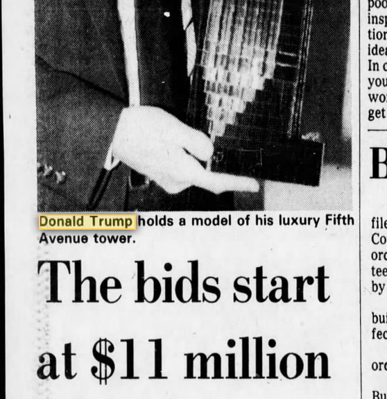 They were mandatory.Also, I appear to be the outsider to trace Trump's dealings with the Saudi royal family back to 1980 AT THE LATEST.